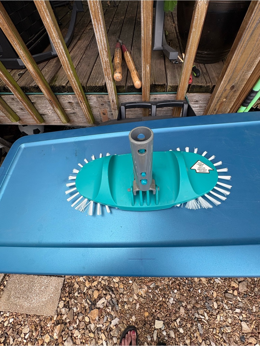 Weighted Pool Dual Brush Vacuum